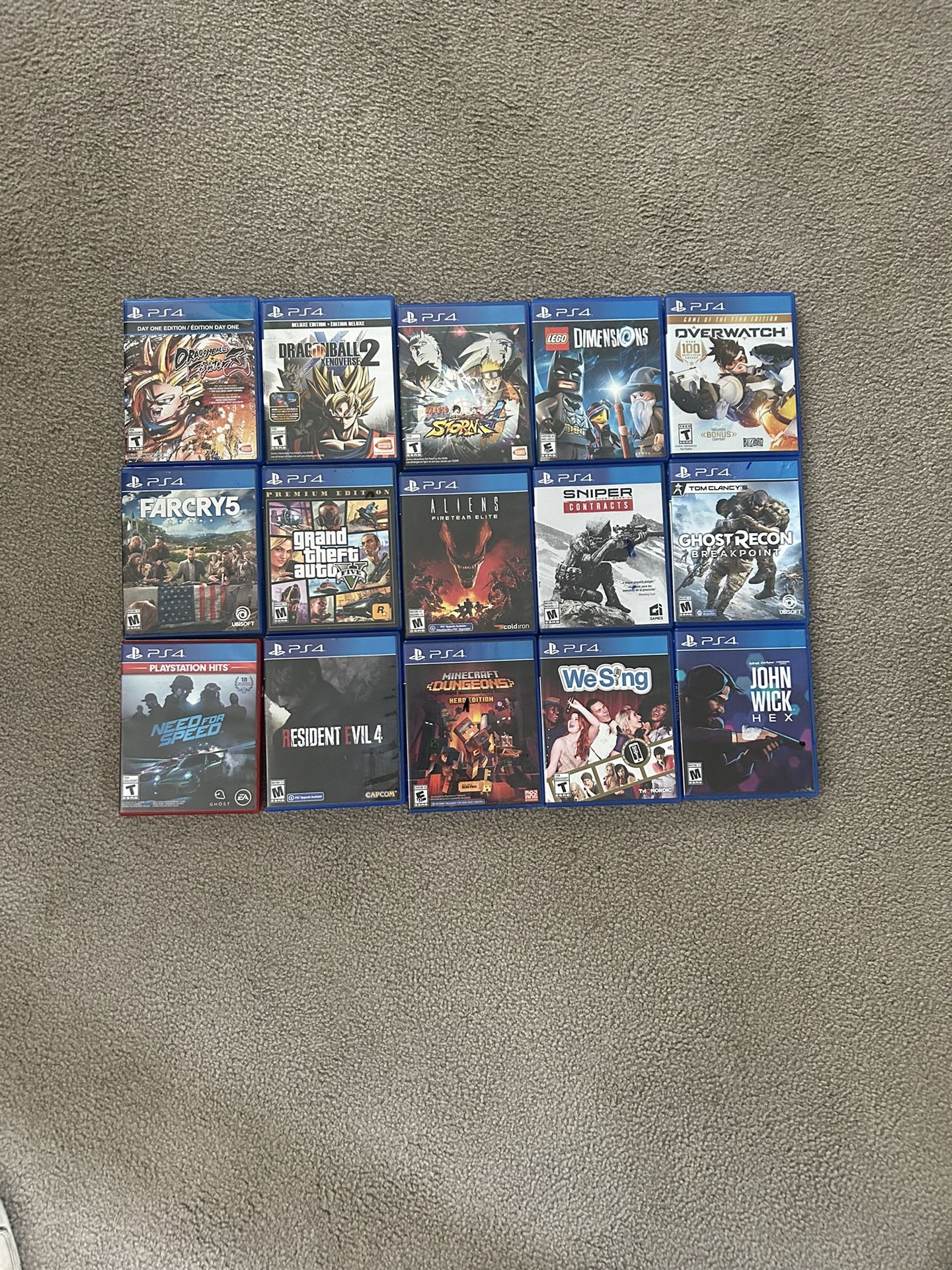 PS4 PS5 & Switch Games