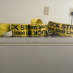 New Flatbed Straps never Used