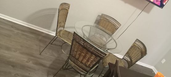 Glass table