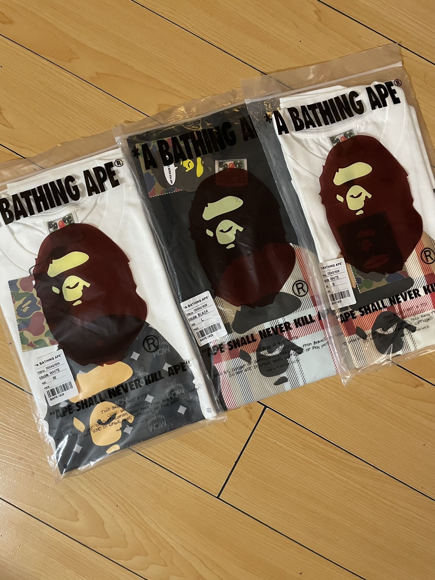 Bape Tees