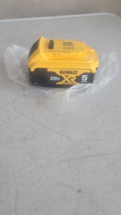 Dewalt 20V XR 5.0 Ah Battery!!!