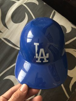 LA dodgers collectable helmet
