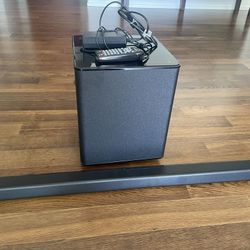 Samsung Soundbar And Subwoofer - Like New 