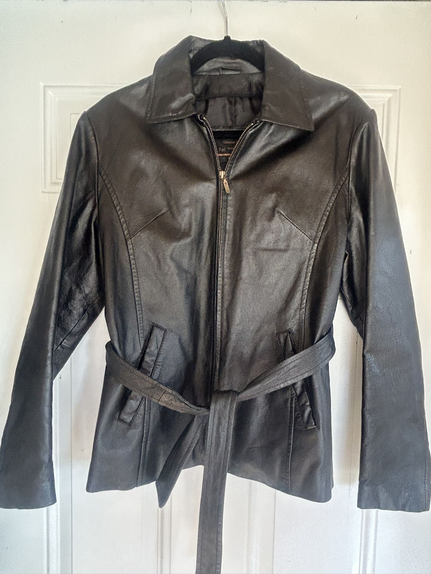 Vintage Carlo Bertini Leather Jacket 