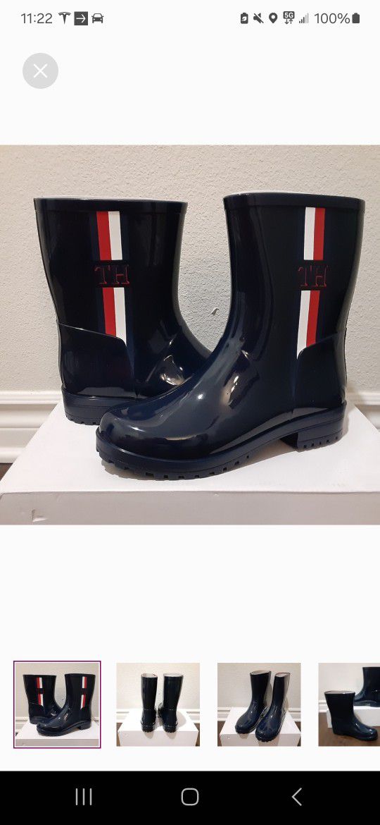 Tommy Hilfiger Rain Boots Women's Size 7