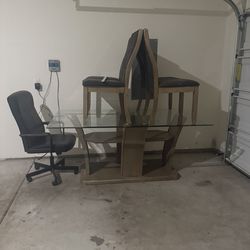 Glass Dining Table