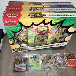 Ascended Heroes Ex Boxes w/ Singles