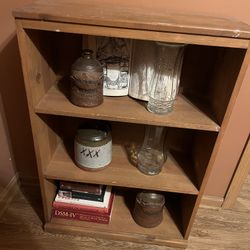 Small Brown Bookshelf