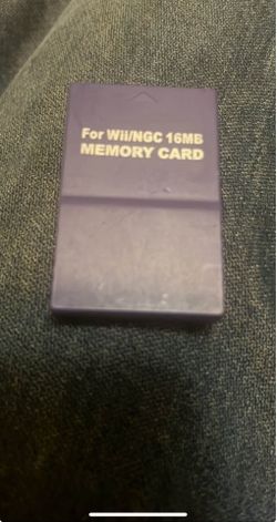 GameCube Memory Card