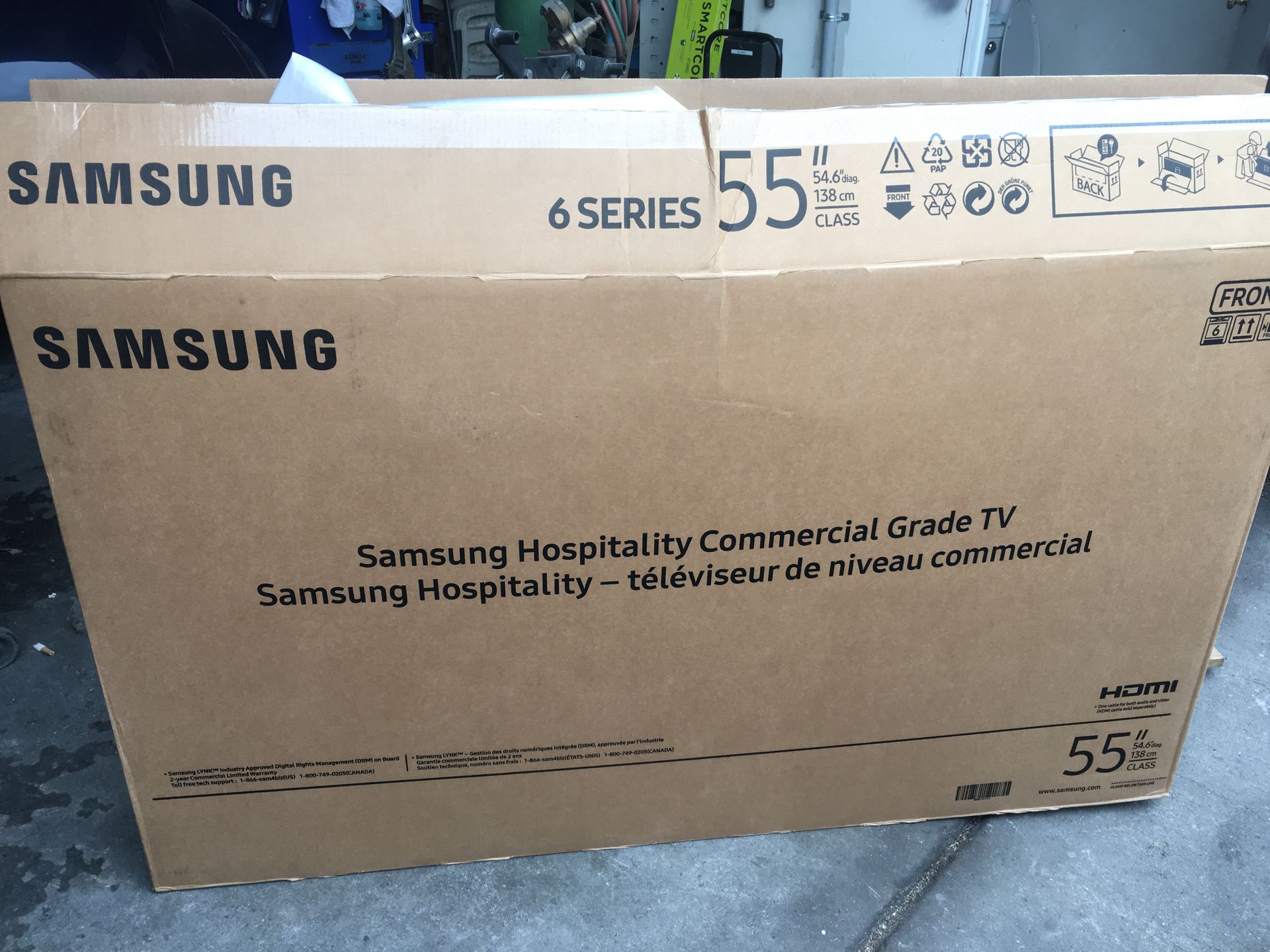 55” Samsung flatscreen t.v
