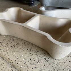 Concrete Dog bowl