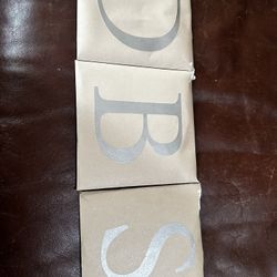 Letter Ornaments 