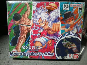 One Piece Card Game New $30 or Trade. 