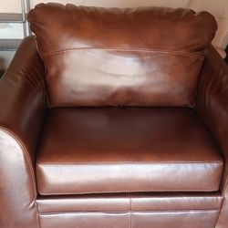 Leather Brown Chair