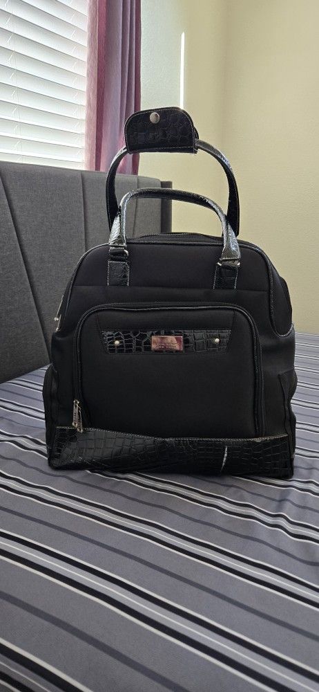 Nicole Miller New York, Rolling Bag β Black β $40