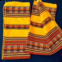 Peruvian Alpaca, Manta/ Blanket decorative Handcrafted, $39 each piece