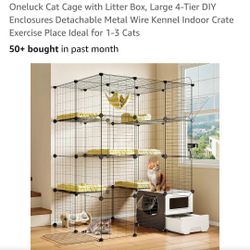4 Story Cat Cage For Sale 