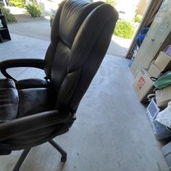 Executive Desk Leather Chair $35
