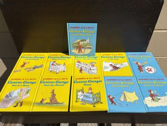 1998/1999 Hardcover- Curious George Books - 11 total