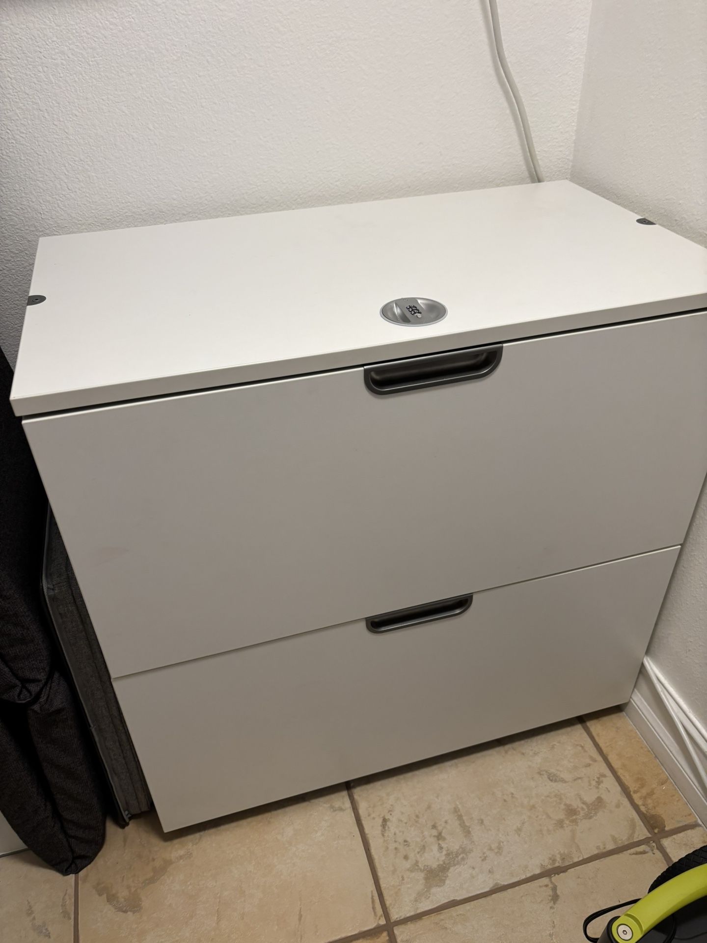 IKEA White File Drawer Cabinet