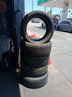 225 50 R17 semi new 4 set