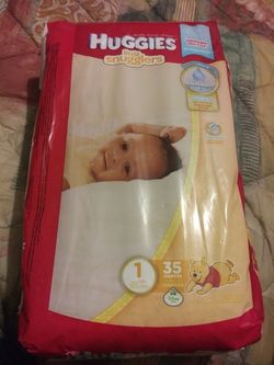 Huggies little snugglers Size:1/35 count