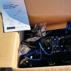 Huanuo Heavy Duty Dual Monitor Arms