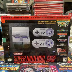 Super Nintendo Entertainment Classic Edition Console