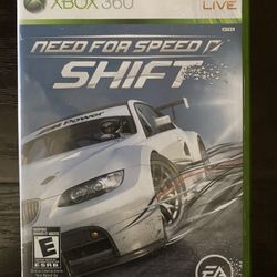 Need for Speed: Shift (Microsoft Xbox 360, 2009)