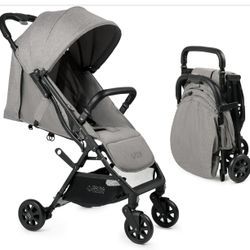 Lightweight Travel Stroller for Baby - Easy Fold & Compact Stroller with Canopy, Storage Basket, Multi-Position Recline