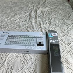 Gaming Keyboard Mouse And Mousepad