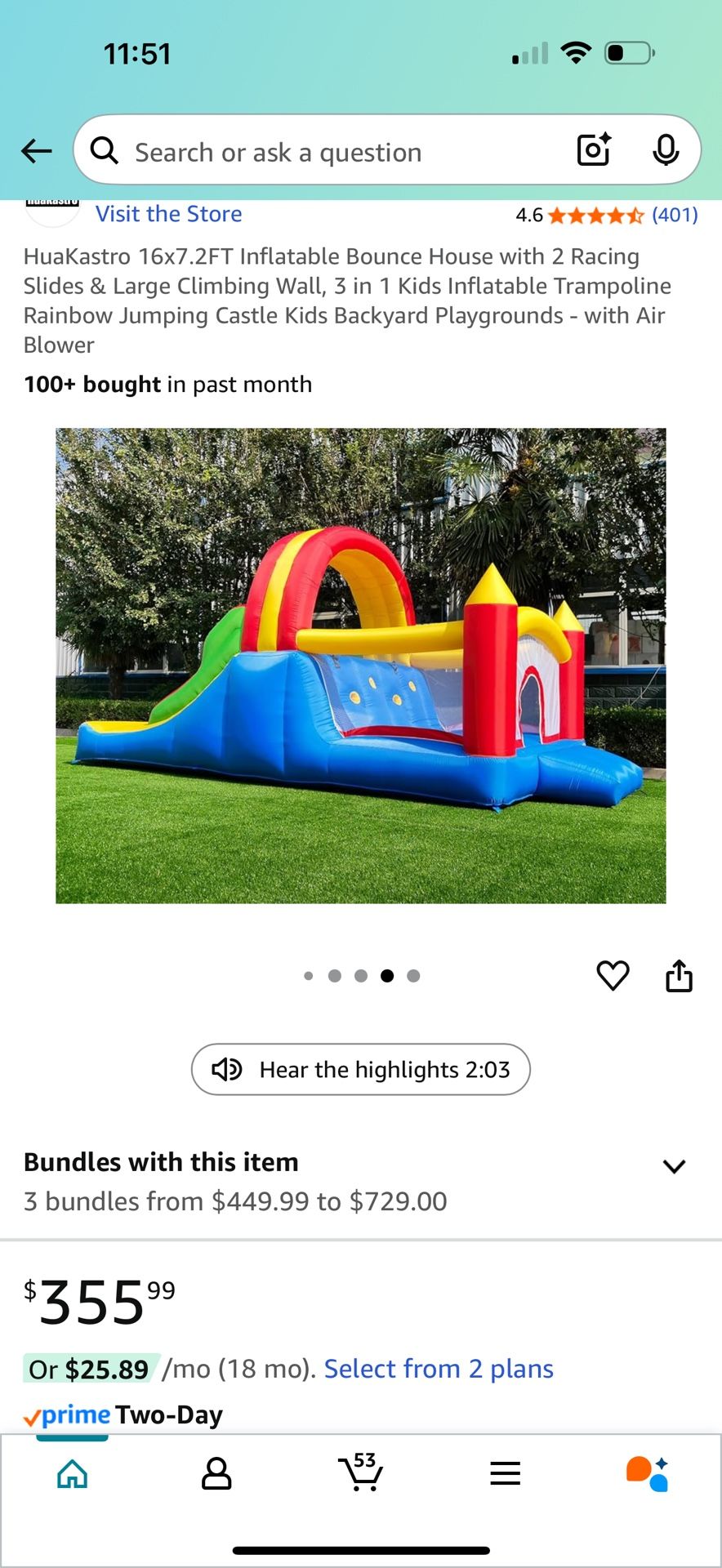Jumping Castle For Sale