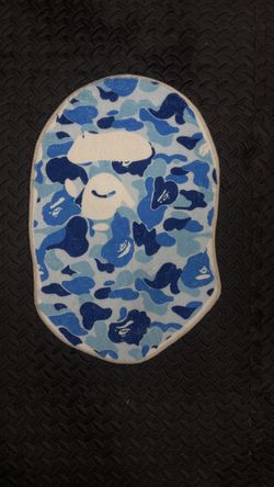 Blue Camo Bape Rug