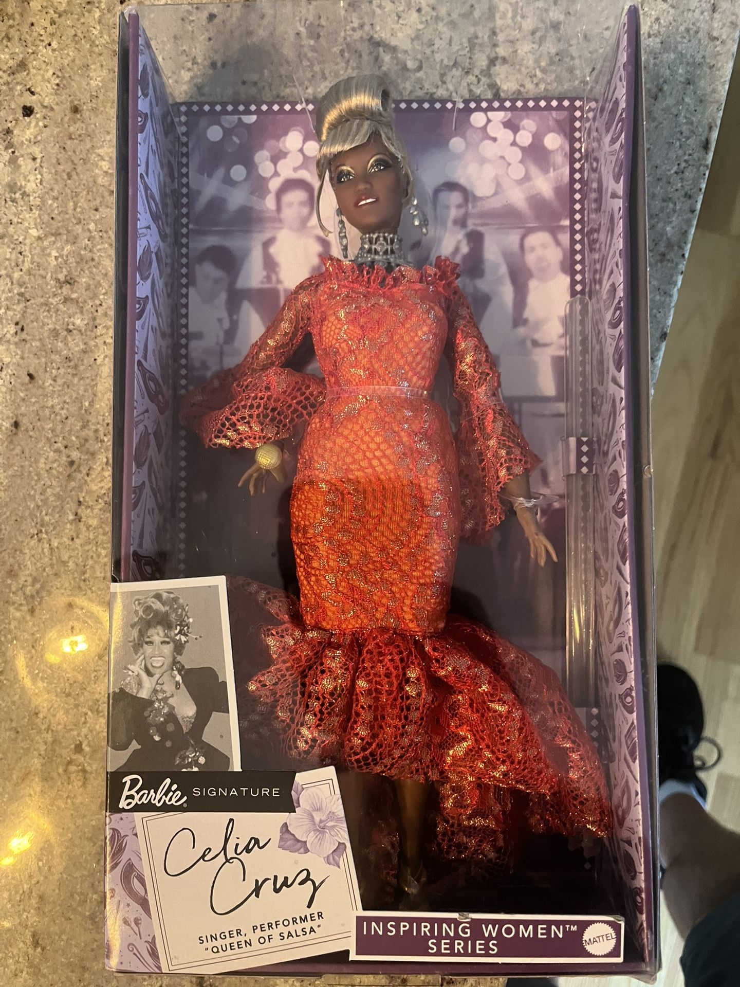 Barbie Inspiring Women Celia Cruz Doll