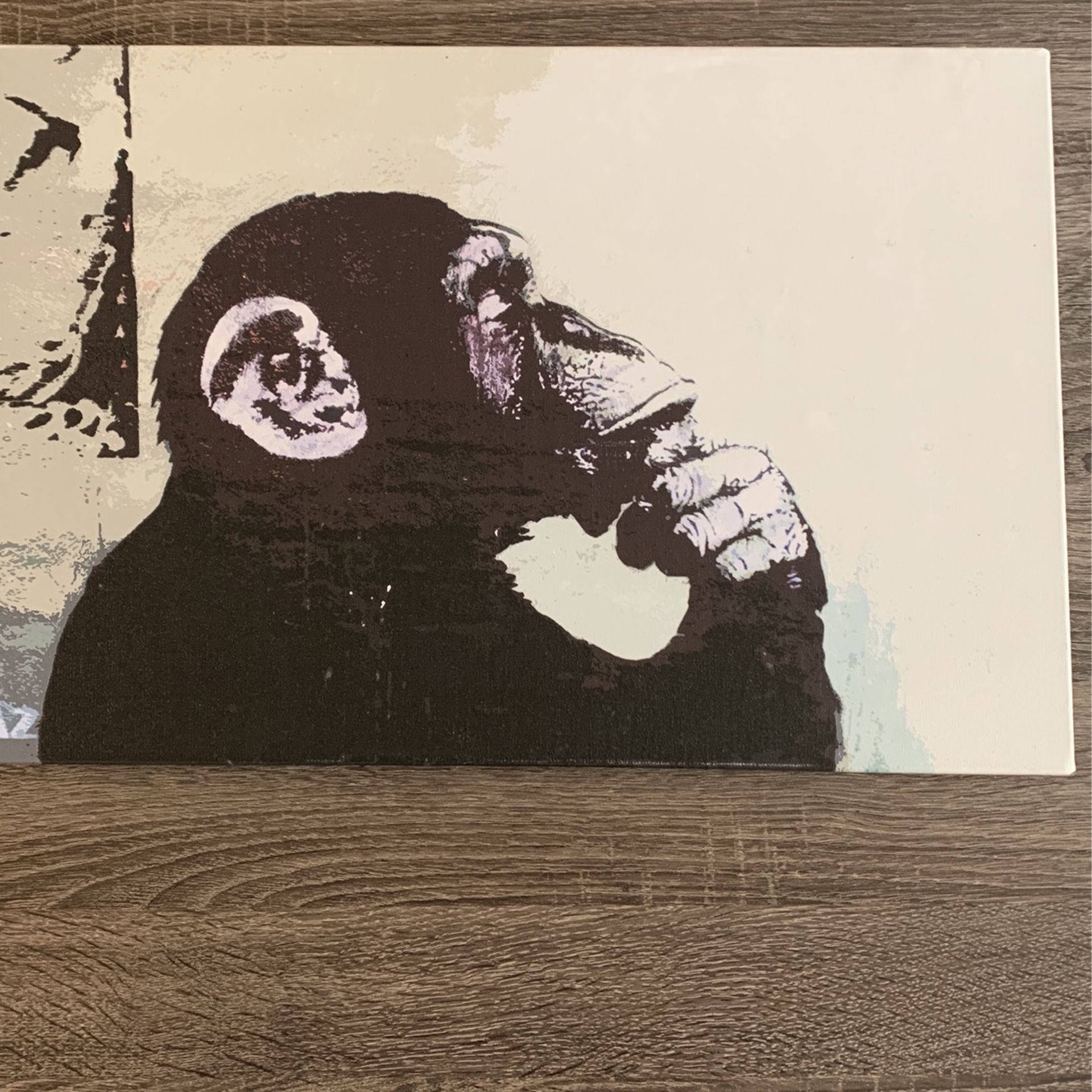 Thinking Ape Painting