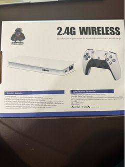 Wireless Retro Gaming Console – 4K HDMI – open box new