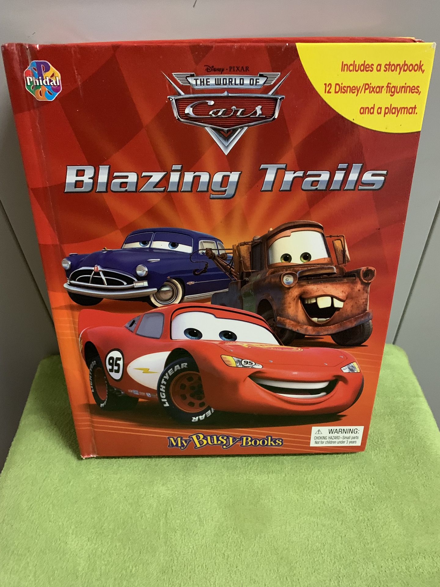 Cars Blazing Trails Action Book
