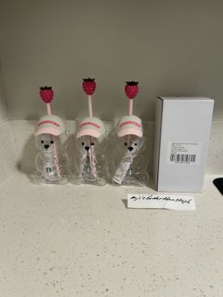 Authentic Starbucks Pink Bear Cup