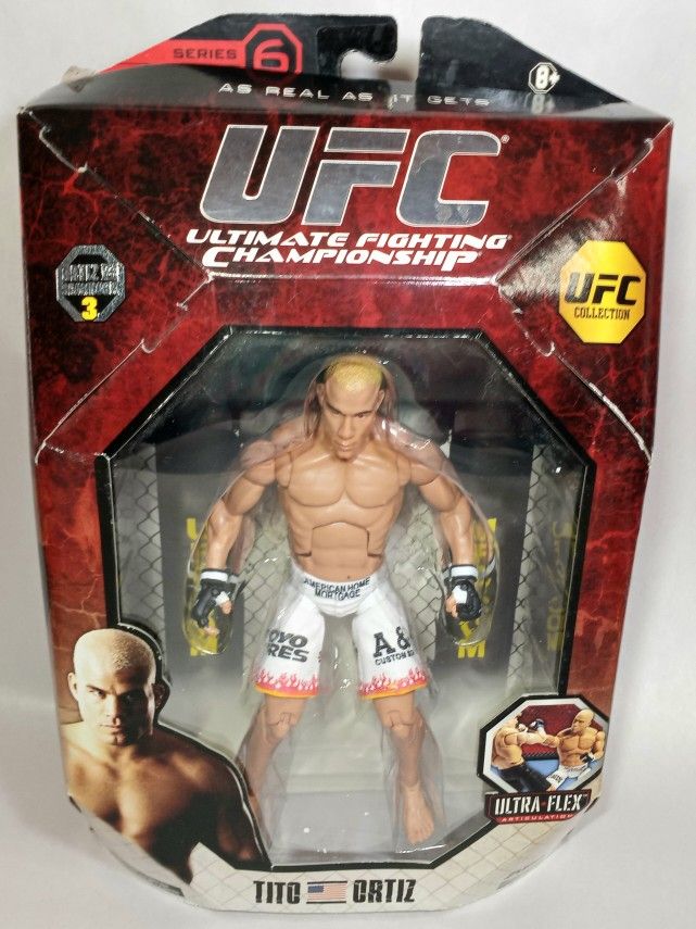 ufc TITO ORTIZ SERIES 6 ULTIMATE FIGHTING CHAMPIONSHIP 2010 Jakks Pacific Figure