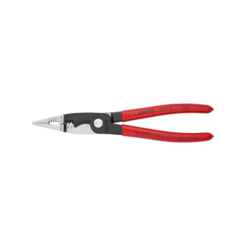 8 1/4" 6-in-1 Electrical Installation Pliers 12 and 14 AWG