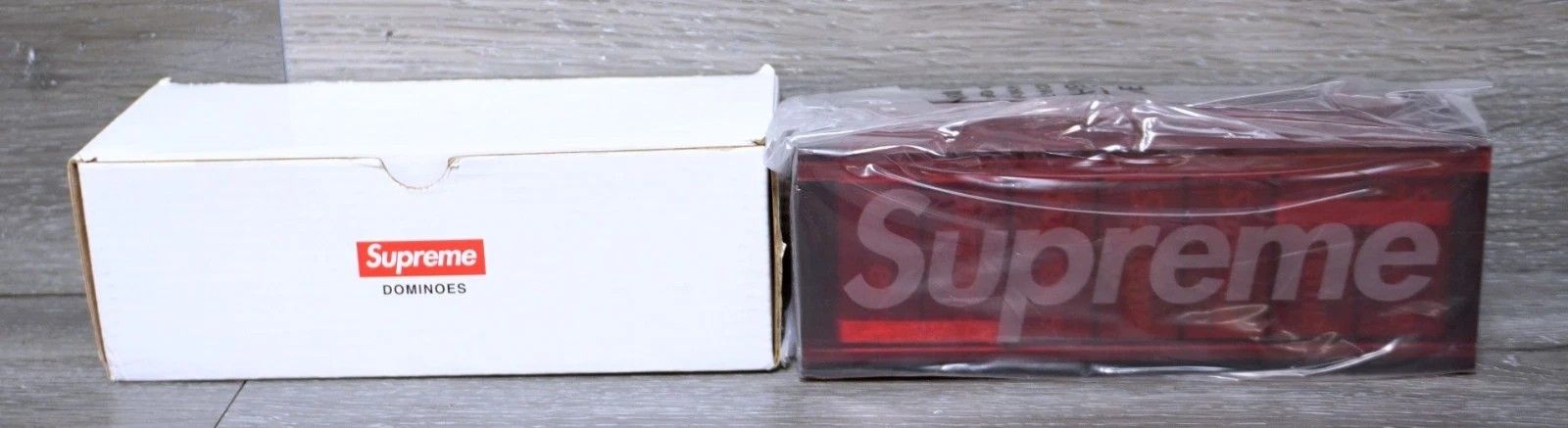 NEW Supreme Aluminum Dominoes Set Red (FW22A16