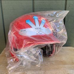Mizuno Baseball Adult Batting Helmet MBH250 Red Scarlet Size Adult S/M