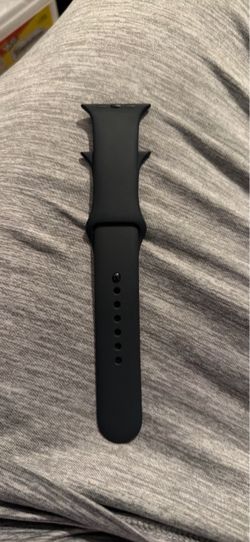 New Apple Watch Sports Band M/L (Black) Fits 40mm,42mm,44mm,45mm,46mm,49mm.