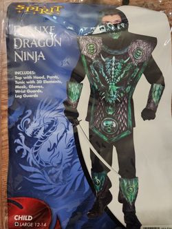 Deluxe Dragon Ninja Costume 