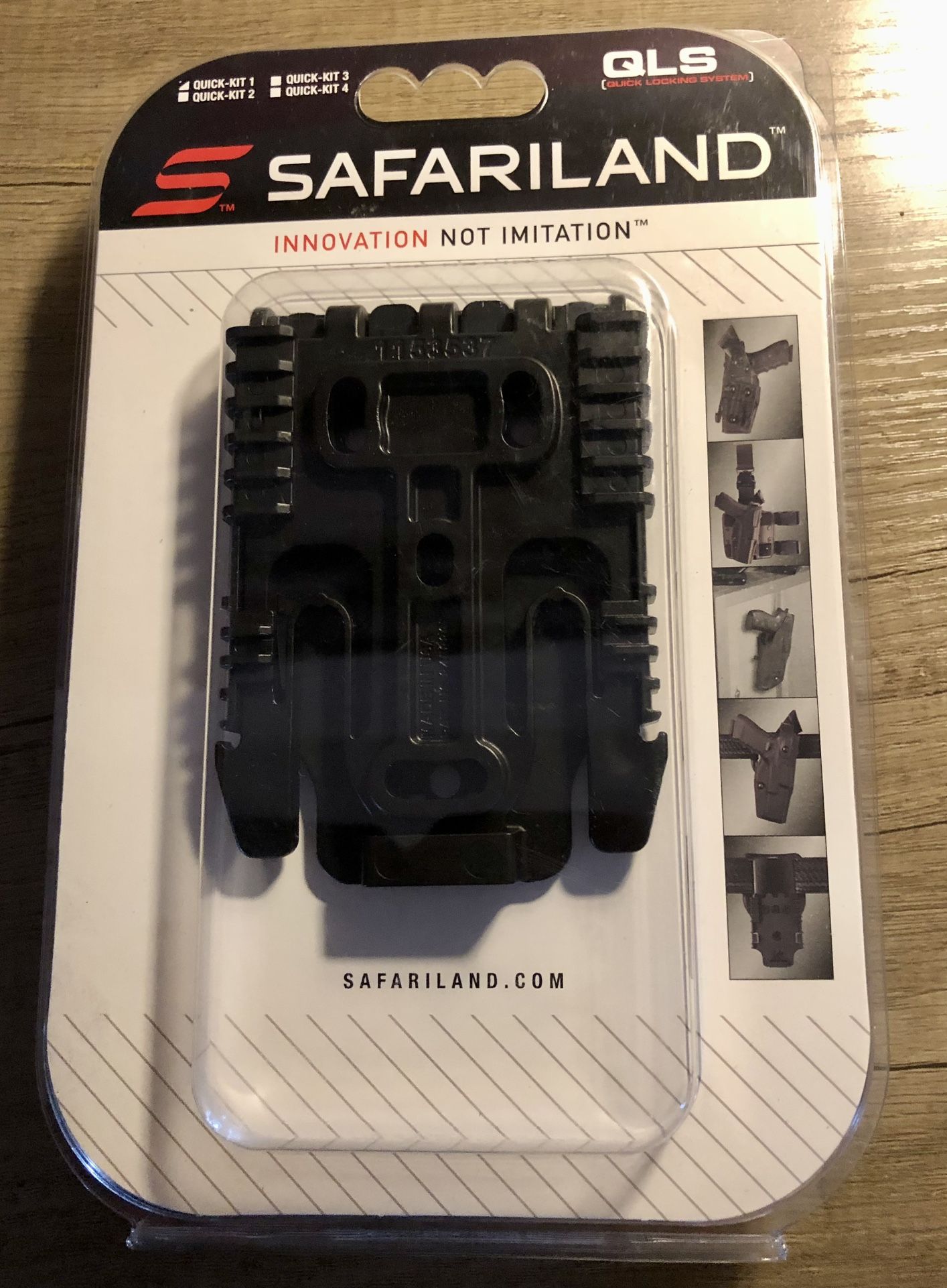 Safariland QUICK-KIT1-2 Quick Release Kit - Black