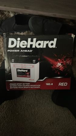 Die Hard Battery  ATV /watercraft Brand New 