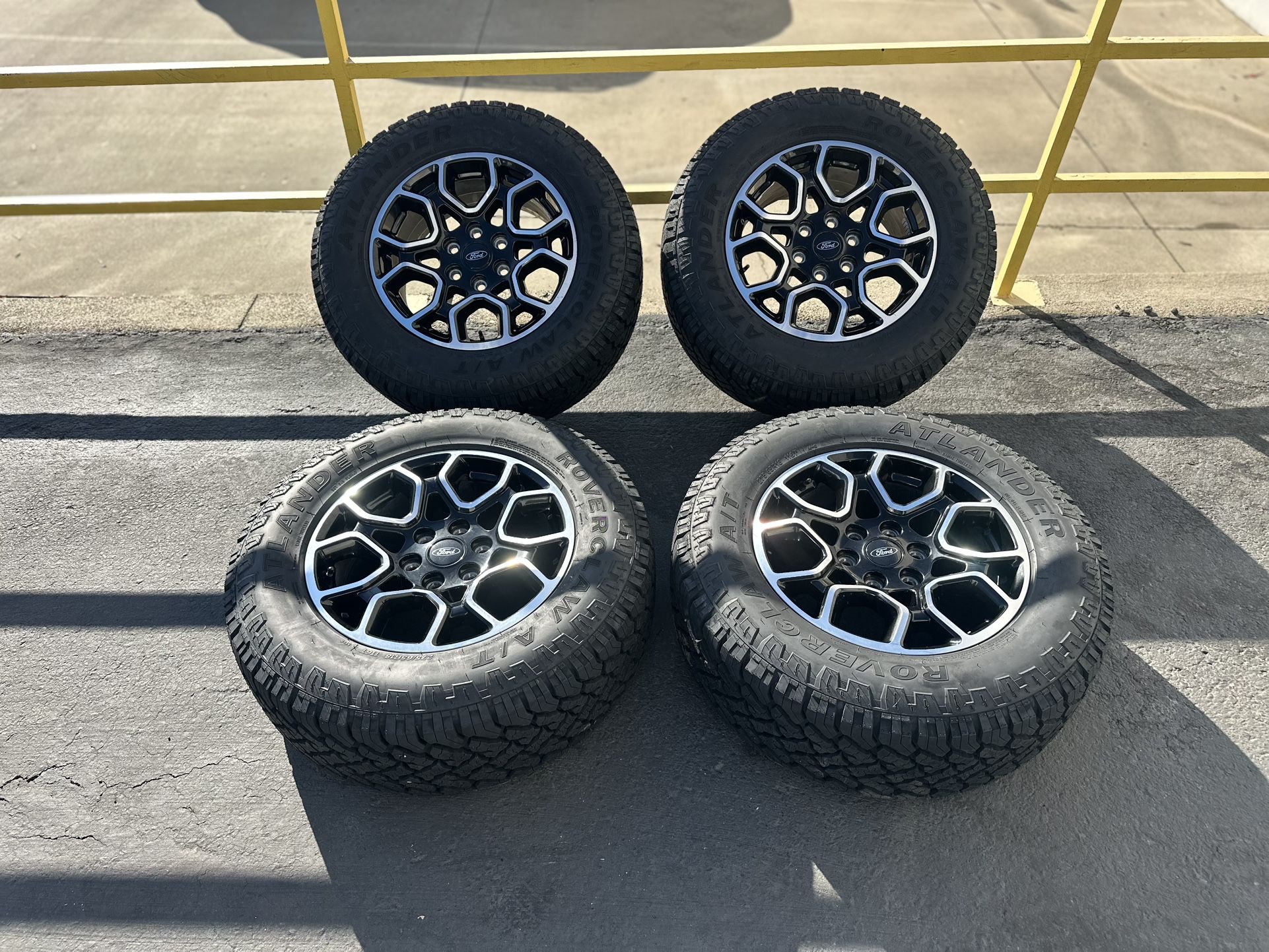 2025 F150 OEM 18” Wheels Rims and NEW 275/65R18 Tires F-150 Expedition Lincoln Navigator