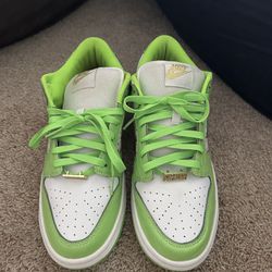 Used Supreme Mean Green Dunk Lows No Box!