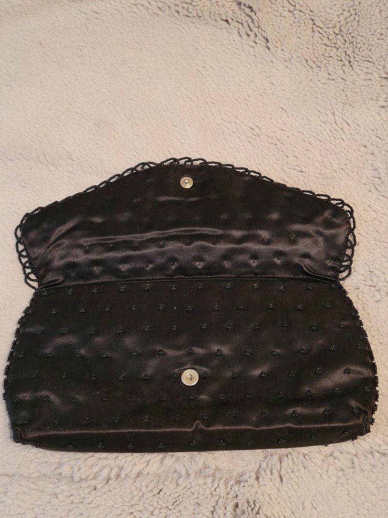 Women's Black Lace Evening Bag 