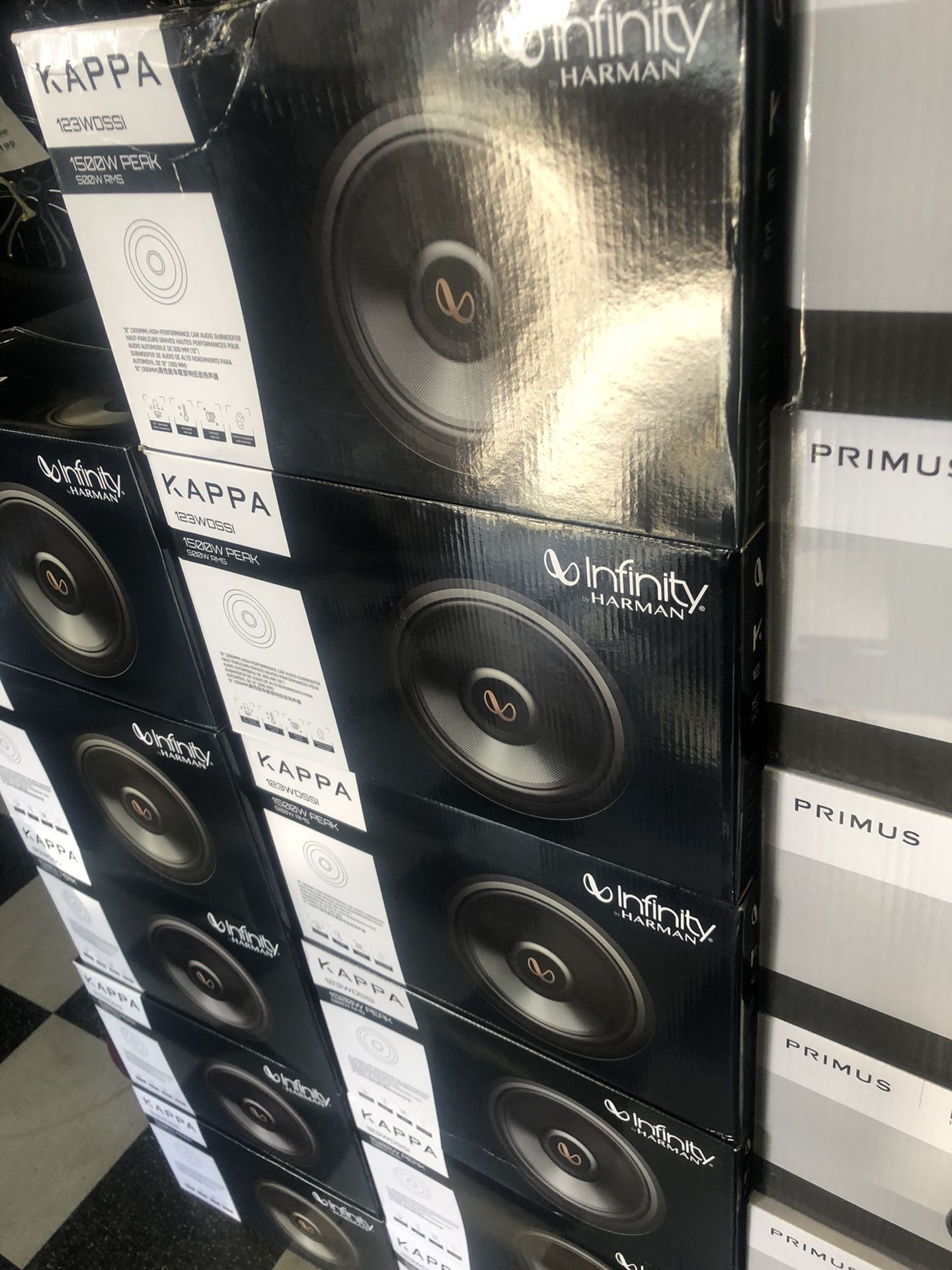 Infinity Kappa Speakers And Subs On Sale!